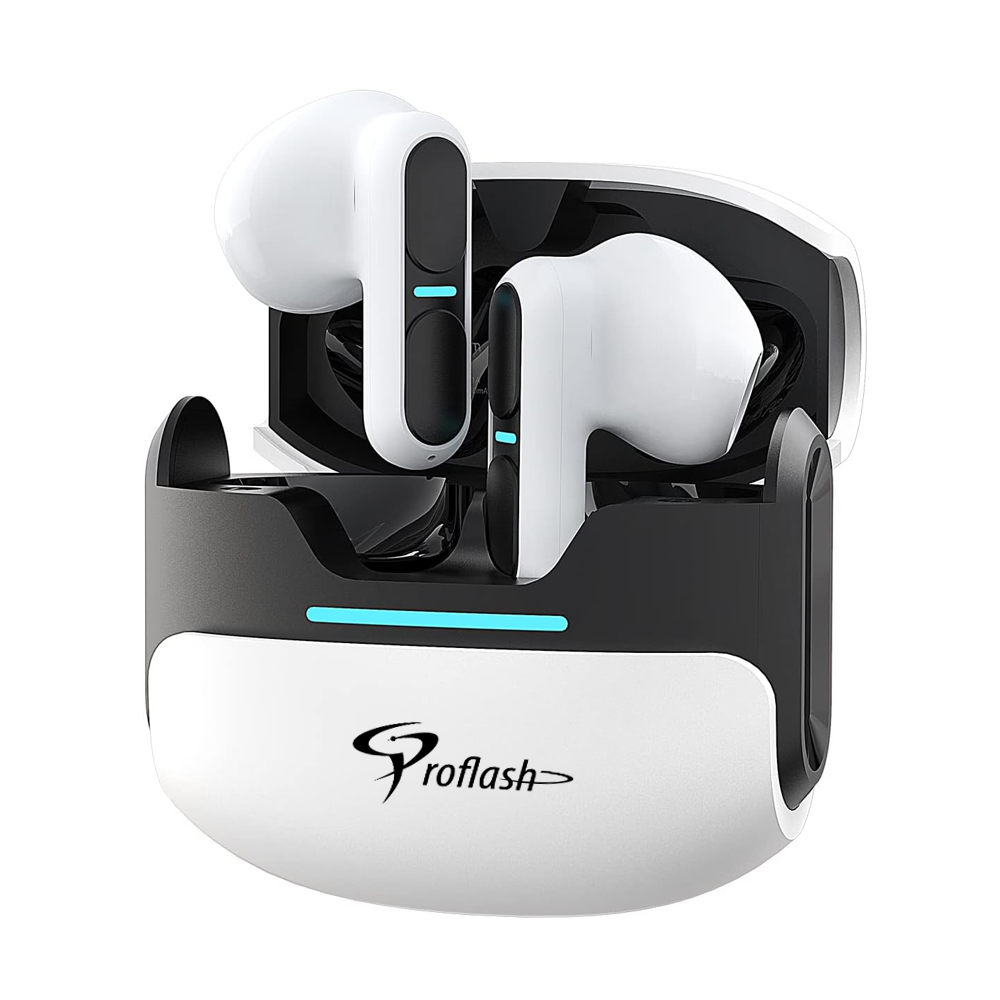 Wireless Bluetooth Earbuds with Charging Case – Touch Control, Long Battery, Noise Reduction, Premium Bass, Compatible with iPhone & Android