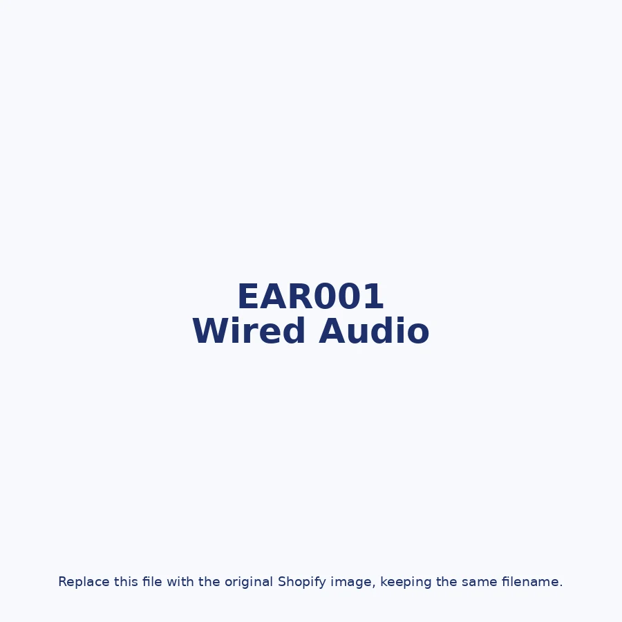 Audio filaire