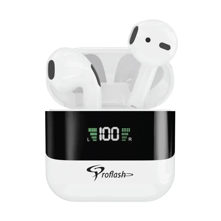 Wireless Earbuds With Battery Display, ANC | BT-008 by FlashTech Innovation