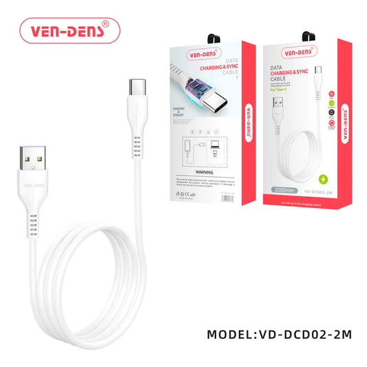 Charging Cable 2m (6.5ft)  USB to Type-C - DC02-2M