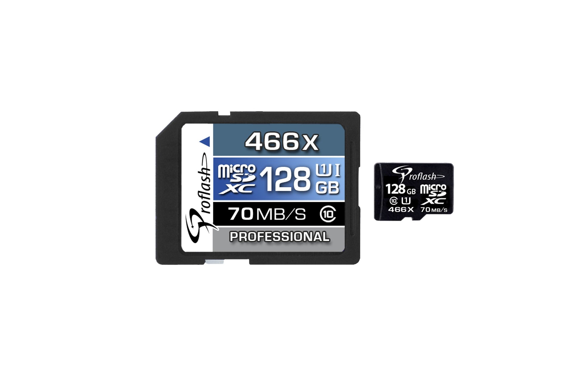 Memory Card Micro - SDXC 128GB Class 10 UHS - I With Adapter - FlashTech InnovationMemory Card Micro SD