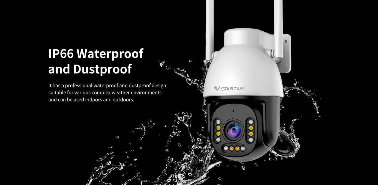 Security Camera Model : VS - CS611Q - UV - FlashTech InnovationSurveillance Cameras