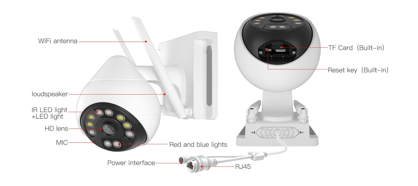 Security Camera Model: VS - CS69 - FlashTech InnovationSurveillance Cameras