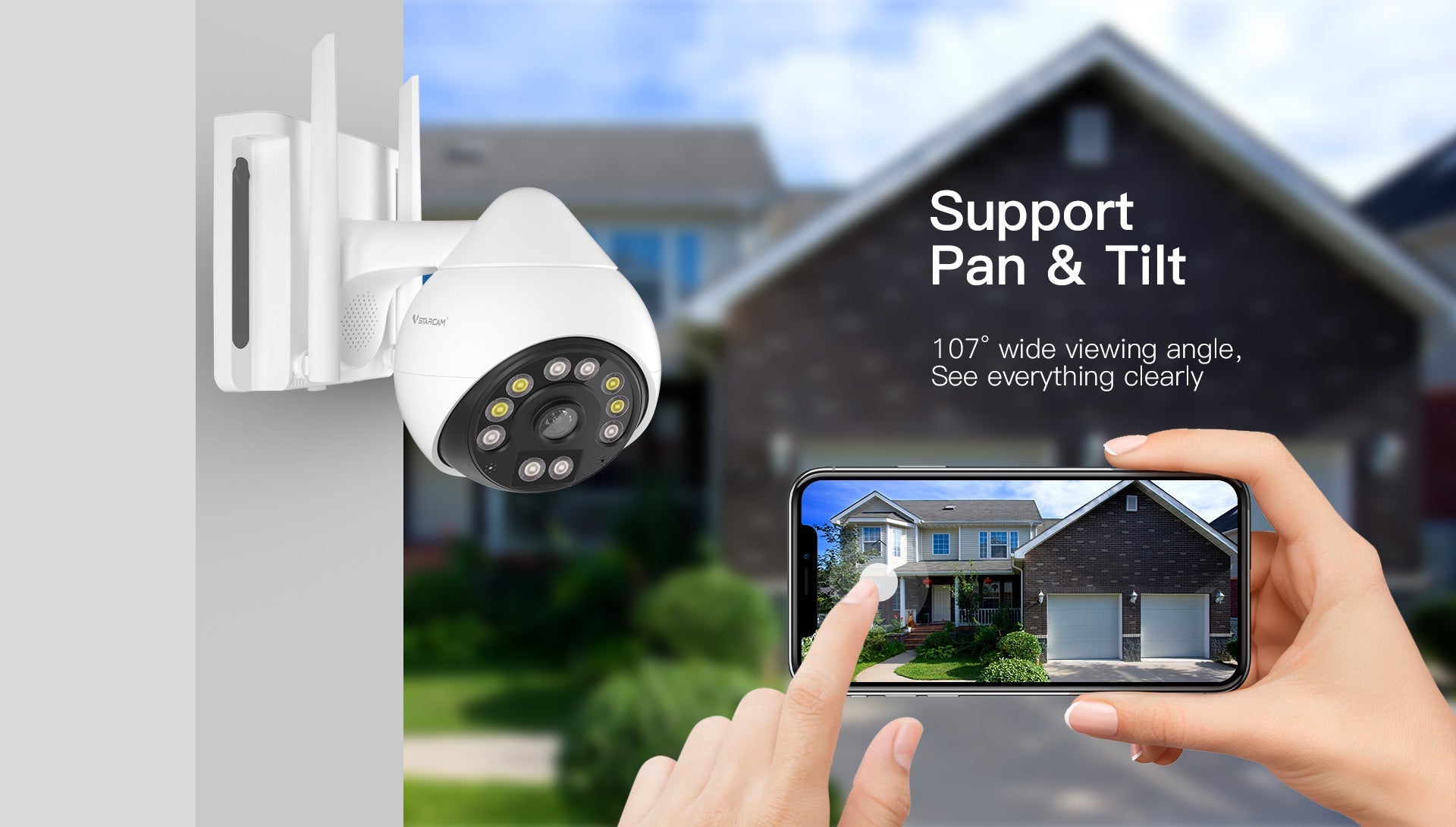 Security Camera Model: VS - CS69 - FlashTech InnovationSurveillance Cameras